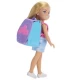 Papusa Barbie Chelsea cu rucsac pentru coacerea brioselor Papusa Barbie Chelsea cu rucsac pentru coacerea brioselor