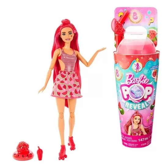 Papusa Barbie Pop Reveal Watermelon Papusa Barbie Pop Reveal Watermelon