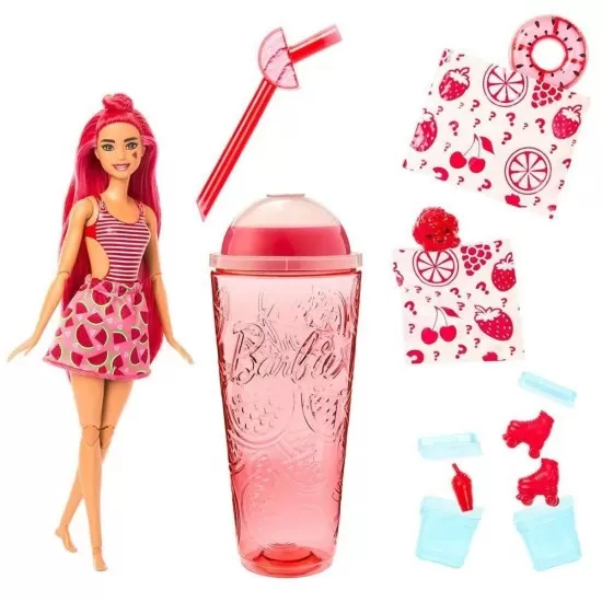 Papusa Barbie Pop Reveal Watermelon Papusa Barbie Pop Reveal Watermelon