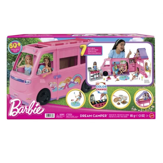 Rulota de vis Barbie cu accesorii 