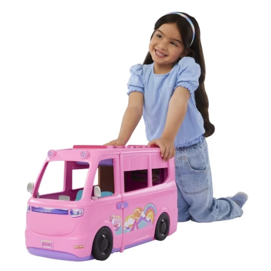 Rulota de vis Barbie cu accesorii 
