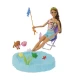 Rulota de vis Barbie cu accesorii 
