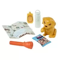 Set de joaca Barbie cu papusa si accesorii drumetie