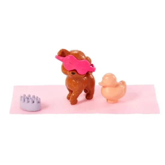 Set de joaca Barbie cu papusa si accesorii spa Set de joaca Barbie cu papusa si accesorii spa