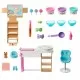 Set de joaca Barbie - O zi la salonul spa Set de joaca Barbie - O zi la salonul spa