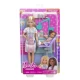 Set de joaca papusa blonda Barbie Cariere - Stomatolog