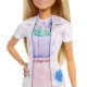 Set de joaca papusa blonda Barbie Cariere - Stomatolog