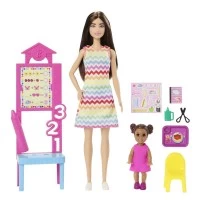 Set de joaca papusa satena Barbie Cariere - Profesoara