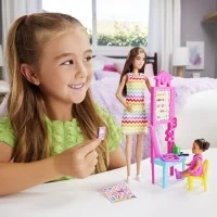 Set de joaca papusa satena Barbie Cariere - Profesoara