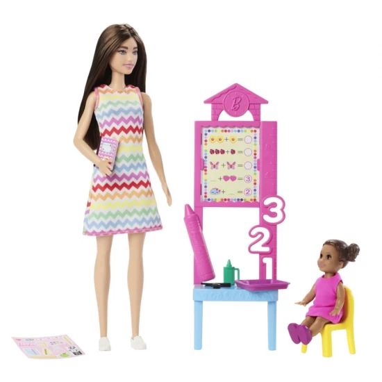 Set de joaca papusa satena Barbie Cariere - Profesoara
