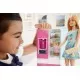 Set papusa Barbie blonda cu mobilier bucatarie Set papusa Barbie blonda cu mobilier bucatarie