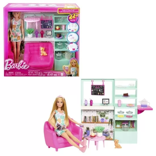 Set de joaca Barbie - Ceainarie Set de joaca Barbie - Ceainarie