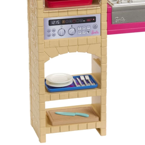 Set de joaca Barbie si Teresa Reteta Prieteniei - Bucatarie cu accesorii si papusa Teresa Set de joaca Barbie si Teresa Reteta Prieteniei - Bucatarie cu accesorii si papusa Teresa