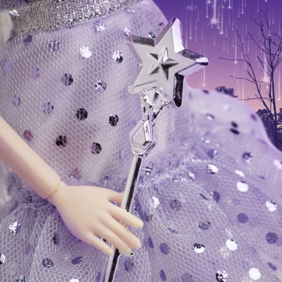 Papusa Barbie Signature Zana Maseluta cu aripi de zana, bagheta si geanta Papusa Barbie Signature Zana Maseluta cu aripi de zana, bagheta si geanta