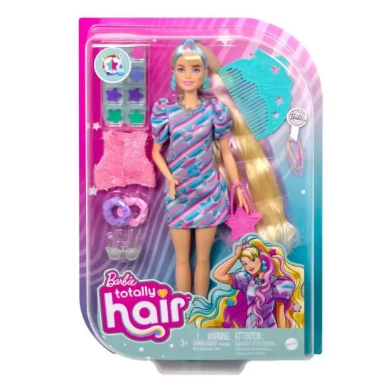 Papusa Barbie Totally Hair blonda Papusa Barbie Totally Hair blonda