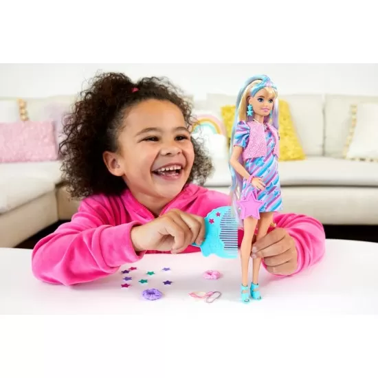 Papusa Barbie Totally Hair blonda Papusa Barbie Totally Hair blonda
