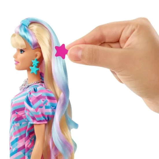 Papusa Barbie Totally Hair blonda Papusa Barbie Totally Hair blonda