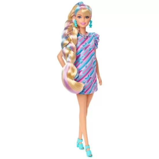 Papusa Barbie Totally Hair blonda Papusa Barbie Totally Hair blonda