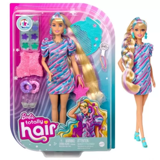 Papusa Barbie Totally Hair blonda Papusa Barbie Totally Hair blonda