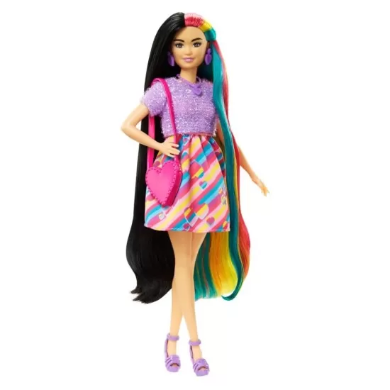 Papusa Barbie Totally Hair bruneta Papusa Barbie Totally Hair bruneta