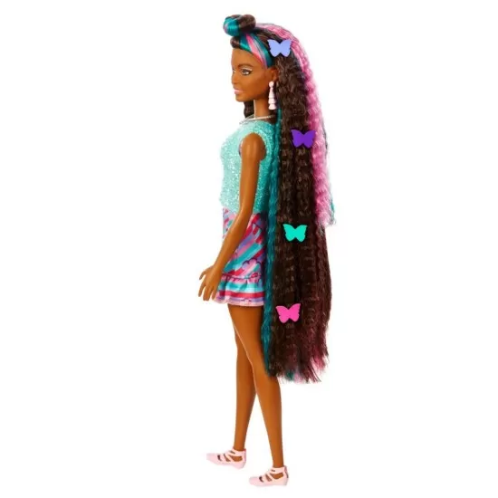 Papusa Barbie Totally Hair curcubeu Papusa Barbie Totally Hair curcubeu