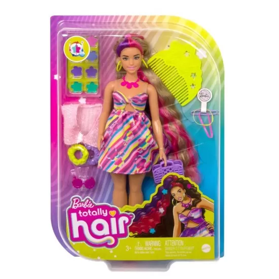 Papusa Barbie Totally Hair satena Papusa Barbie Totally Hair satena