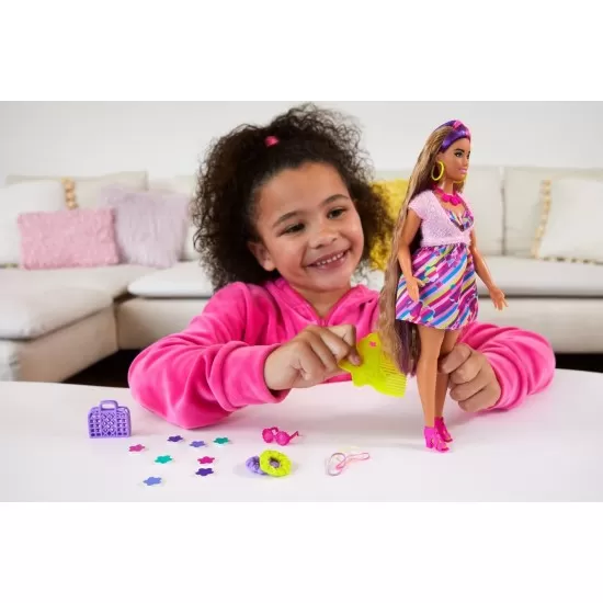 Papusa Barbie Totally Hair satena Papusa Barbie Totally Hair satena