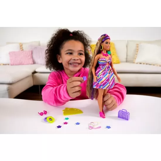 Papusa Barbie Totally Hair satena Papusa Barbie Totally Hair satena