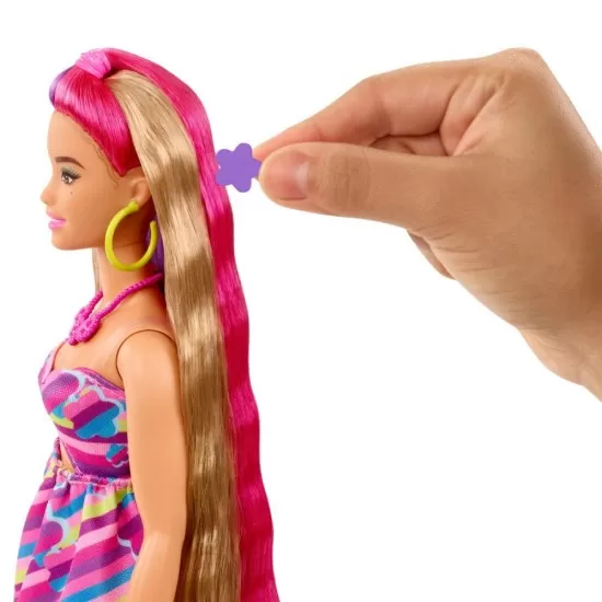 Papusa Barbie Totally Hair satena Papusa Barbie Totally Hair satena