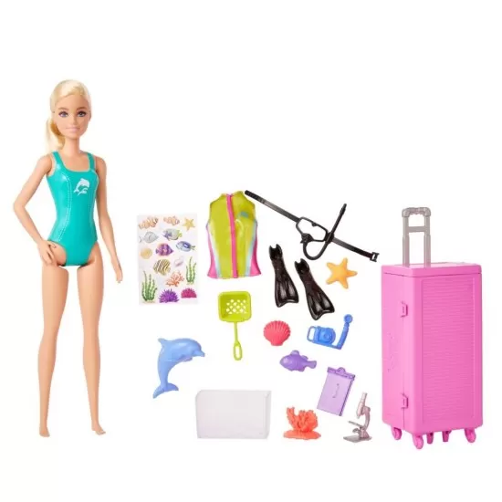 Papusa Barbie You Can Be Anything - Biologist marin Papusa Barbie You Can Be Anything - Biologist marin