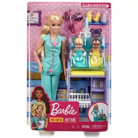 Papusa Barbie You Can Be Anything - Doctor pediatru