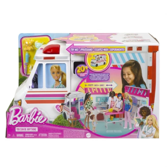 Set de joaca Barbie You Can Be - Masina clinica de ingrijire Set de joaca Barbie You Can Be - Masina clinica de ingrijire