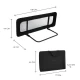 Bariera de pat Kinderkraft Guard and Dream Black Bariera de pat Kinderkraft Guard and Dream Black