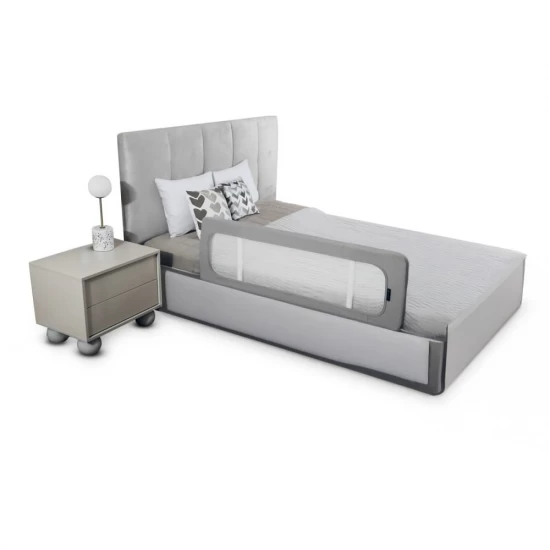 Bariera de pat Kinderkraft Guard and Dream Light Grey Bariera de pat Kinderkraft Guard and Dream Light Grey