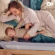 Bariera de pat Kinderkraft Guard and Dream Light Grey Bariera de pat Kinderkraft Guard and Dream Light Grey