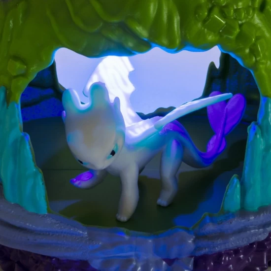 Figurina Dragon - Barlogul Dragonului Furia Alba