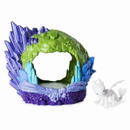 Figurina Dragon - Barlogul Dragonului Furia Alba