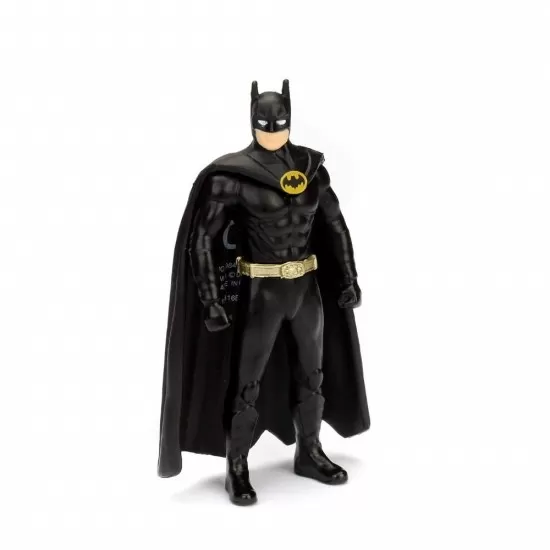 Masinuta metal Batmobile 1989 cu figurina Batman Masinuta metal Batmobile 1989 cu figurina Batman