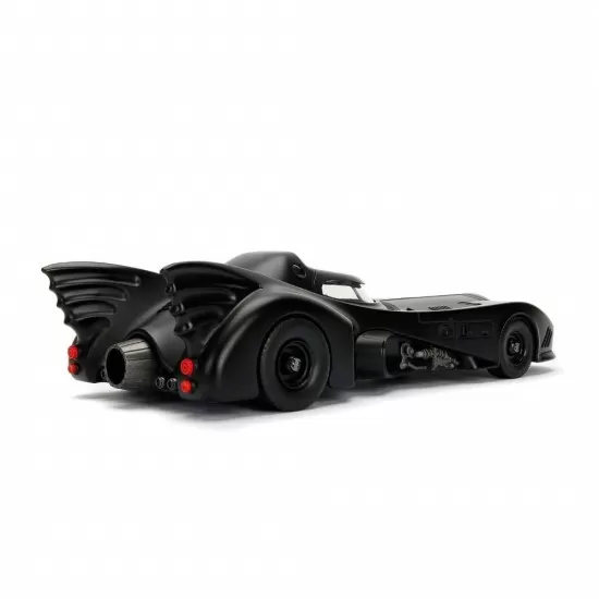 Masinuta metal Batmobile 1989 cu figurina Batman Masinuta metal Batmobile 1989 cu figurina Batman