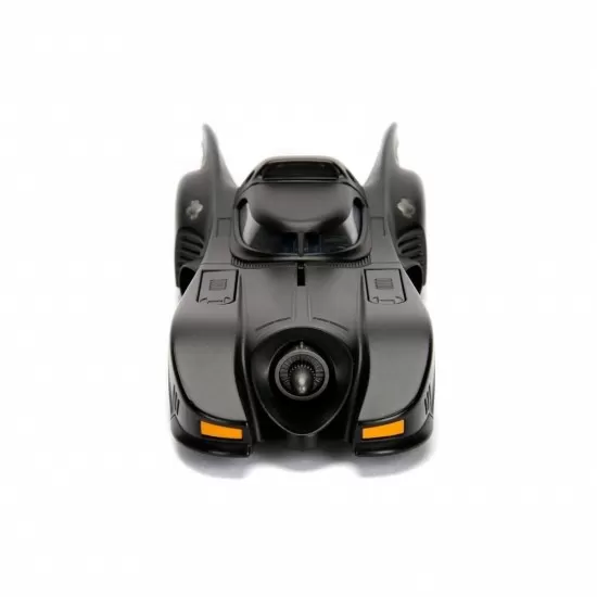 Masinuta metal Batmobile 1989 cu figurina Batman Masinuta metal Batmobile 1989 cu figurina Batman