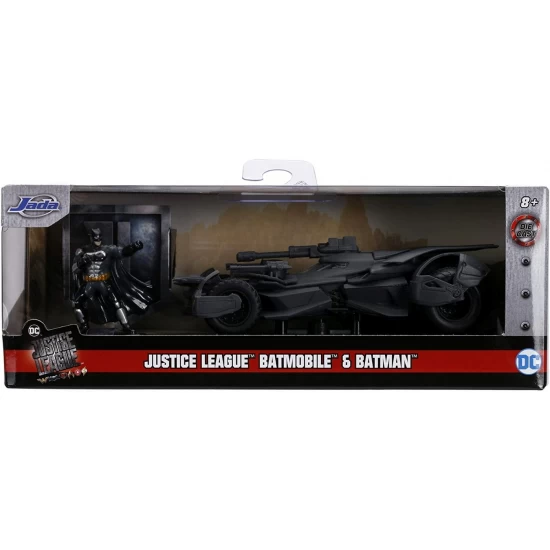 Automobil Batmobile Justice League 1:32 cu figurina Batman Automobil Batmobile Justice League 1:32 cu figurina Batman