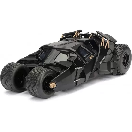 Masinuta metalica Batmobile The Dark Knight 1:24 cu figurina Batman Masinuta metalica Batmobile The Dark Knight 1:24 cu figurina Batman