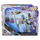 Set de joaca Batman DC Metal Force Batwing transformabil in robot