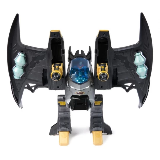 Set de joaca Batman DC Metal Force Batwing transformabil in robot