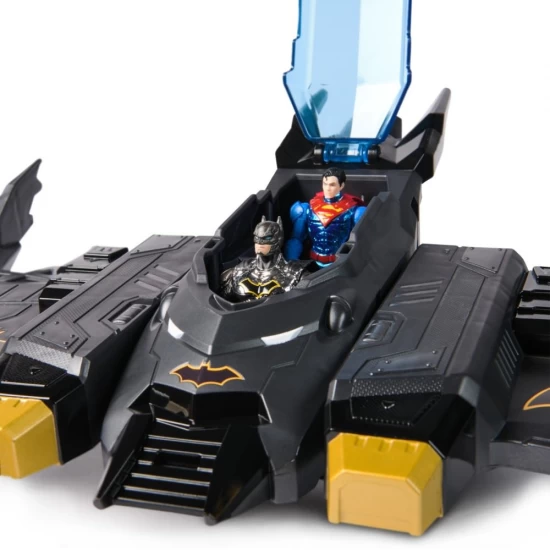 Set de joaca Batman DC Metal Force Batwing transformabil in robot