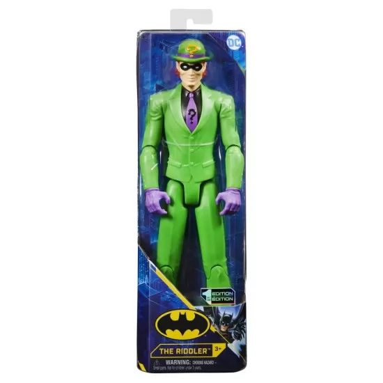 Figurina Batman 30 cm Riddler cu 11 puncte de articulatie Figurina Batman 30 cm Riddler cu 11 puncte de articulatie