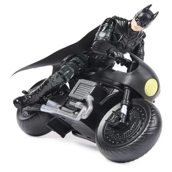 Motocicleta cu figurina Batman 30 cm Motocicleta cu figurina Batman 30 cm
