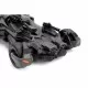 Masinuta de metal Justice League Batmobile cu figurina Batman Masinuta de metal Justice League Batmobile cu figurina Batman