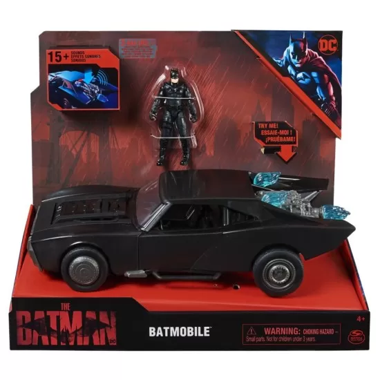 Batmobil cu figurina Batman Movie Batmobil cu figurina Batman Movie