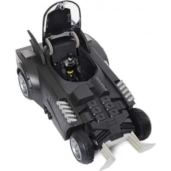 Batmobil cu radiocomanda si figurina Batmobil cu radiocomanda si figurina